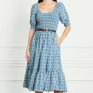 Hill House Louisa Nap Dress in Blue Vines